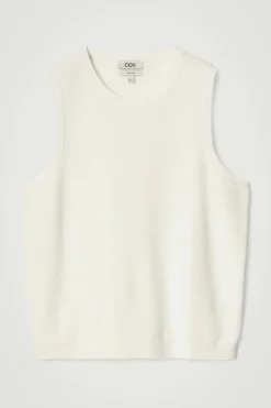 STRUKTURIERTES TANKTOP AUS BAUMWOLLE