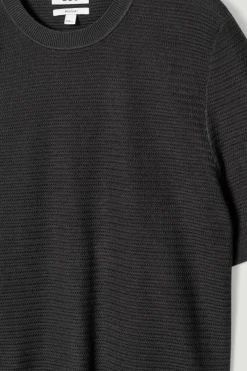 STRUKTURIERTES T-SHIRT AUS BAUMWOLLE