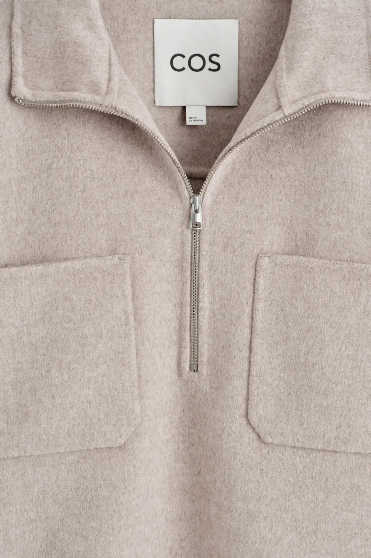 SWEATSHIRT AUS DOUBLEFACE-WOLLE