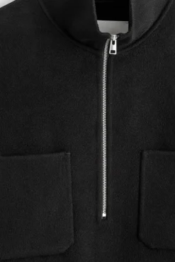 SWEATSHIRT AUS DOUBLEFACE-WOLLE