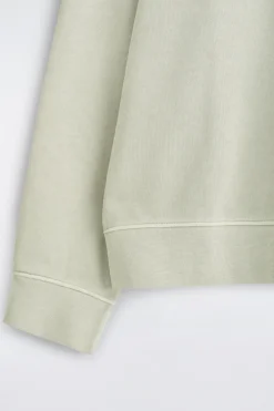 SWEATSHIRT AUS VORGEWASCHENER BAUMWOLLE