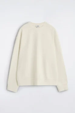 SWEATSHIRT AUS VORGEWASCHENER BAUMWOLLE