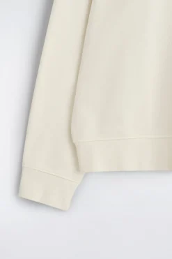 SWEATSHIRT AUS VORGEWASCHENER BAUMWOLLE