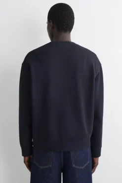 SWEATSHIRT AUS VORGEWASCHENER BAUMWOLLE