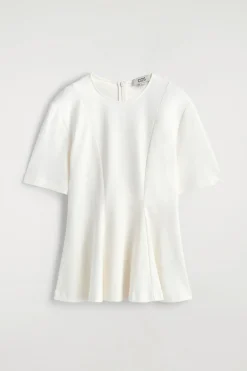 TAILLIERTES T-SHIRT AUS BAUMWOLLE