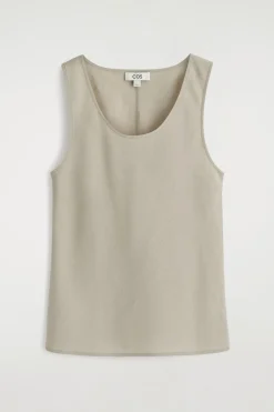 TANKTOP AUS LEINEN