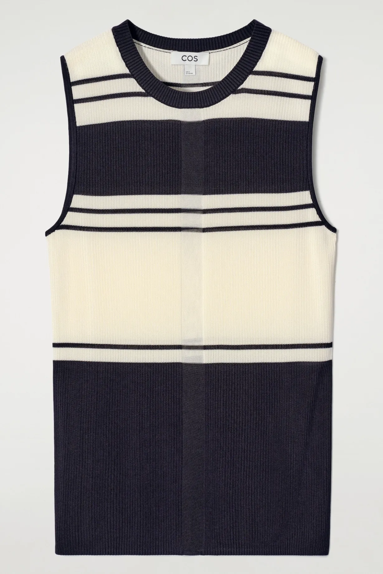TANKTOP AUS RIPPSTRICK