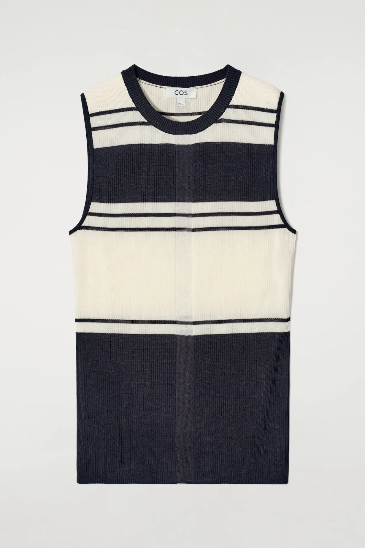 TANKTOP AUS RIPPSTRICK