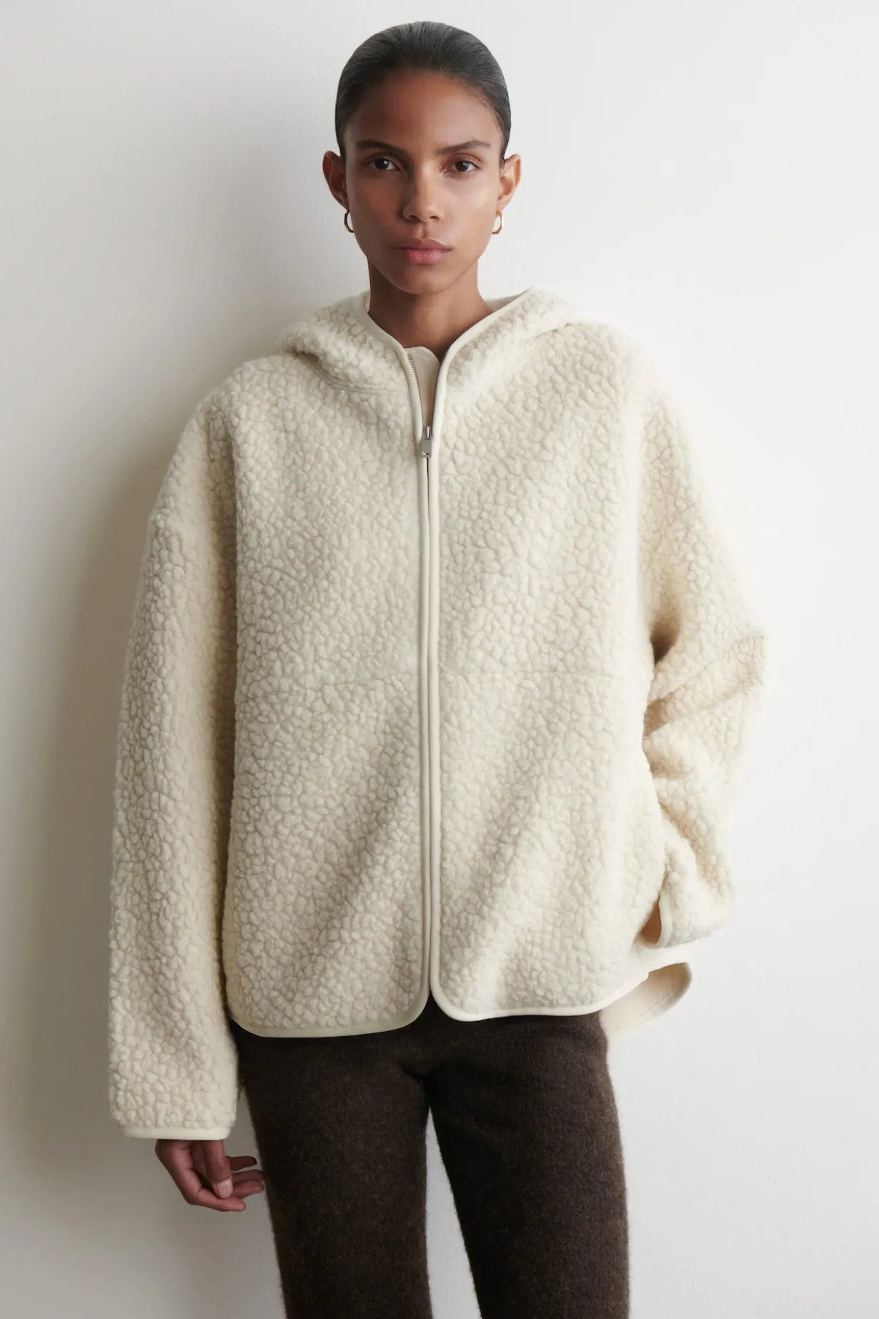 TEDDYJACKE MIT KAPUZE