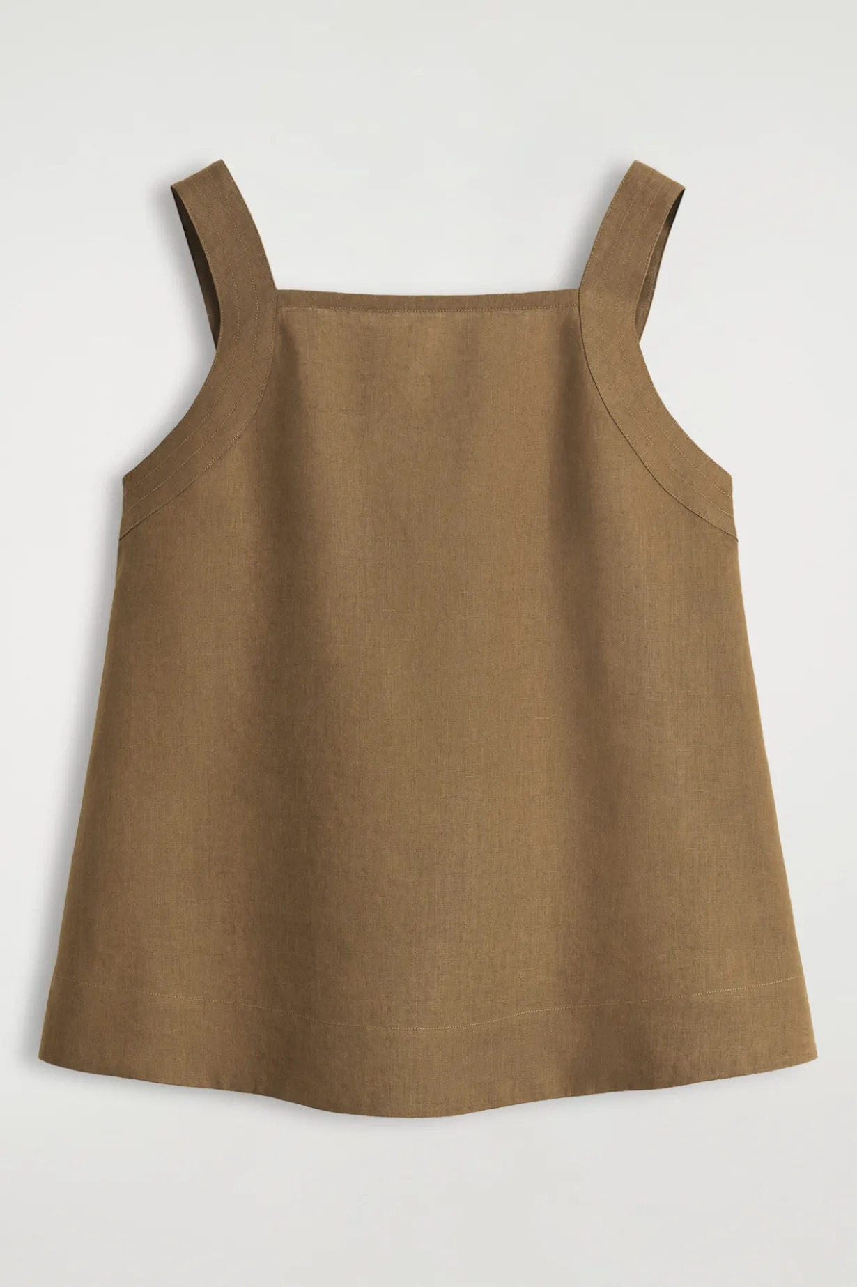 TOP AUS LEINEN MIT BINDEDETAIL HINTEN