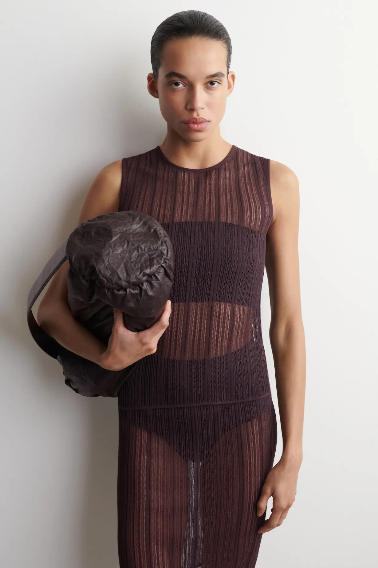 TRANSPARENTES TANKTOP AUS SPITZE