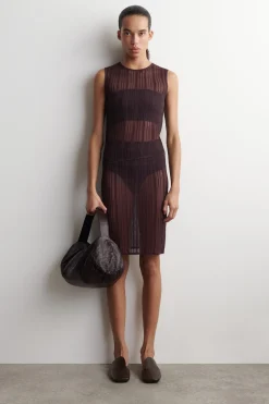 TRANSPARENTES TANKTOP AUS SPITZE