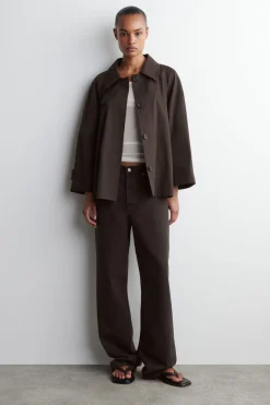 TRENCHCOAT IN A-LINIE