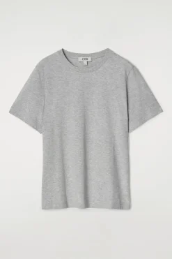 T-SHIRT AUS BAUMWOLLE MIT RUNDHALSAUSSCHNITT