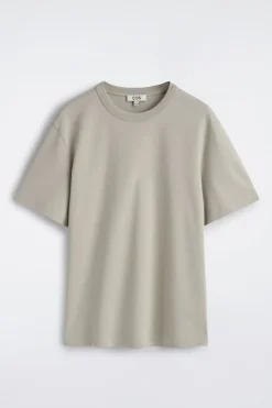 T-SHIRT AUS BAUMWOLLE MIT RUNDHALSAUSSCHNITT
