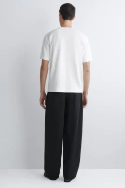 T-SHIRT AUS BAUMWOLLE MIT RUNDHALSAUSSCHNITT