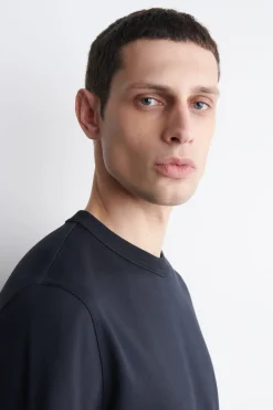 T-SHIRT AUS BAUMWOLLE MIT RUNDHALSAUSSCHNITT