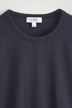 T-SHIRT AUS GEBÜRSTETER BAUMWOLLE
