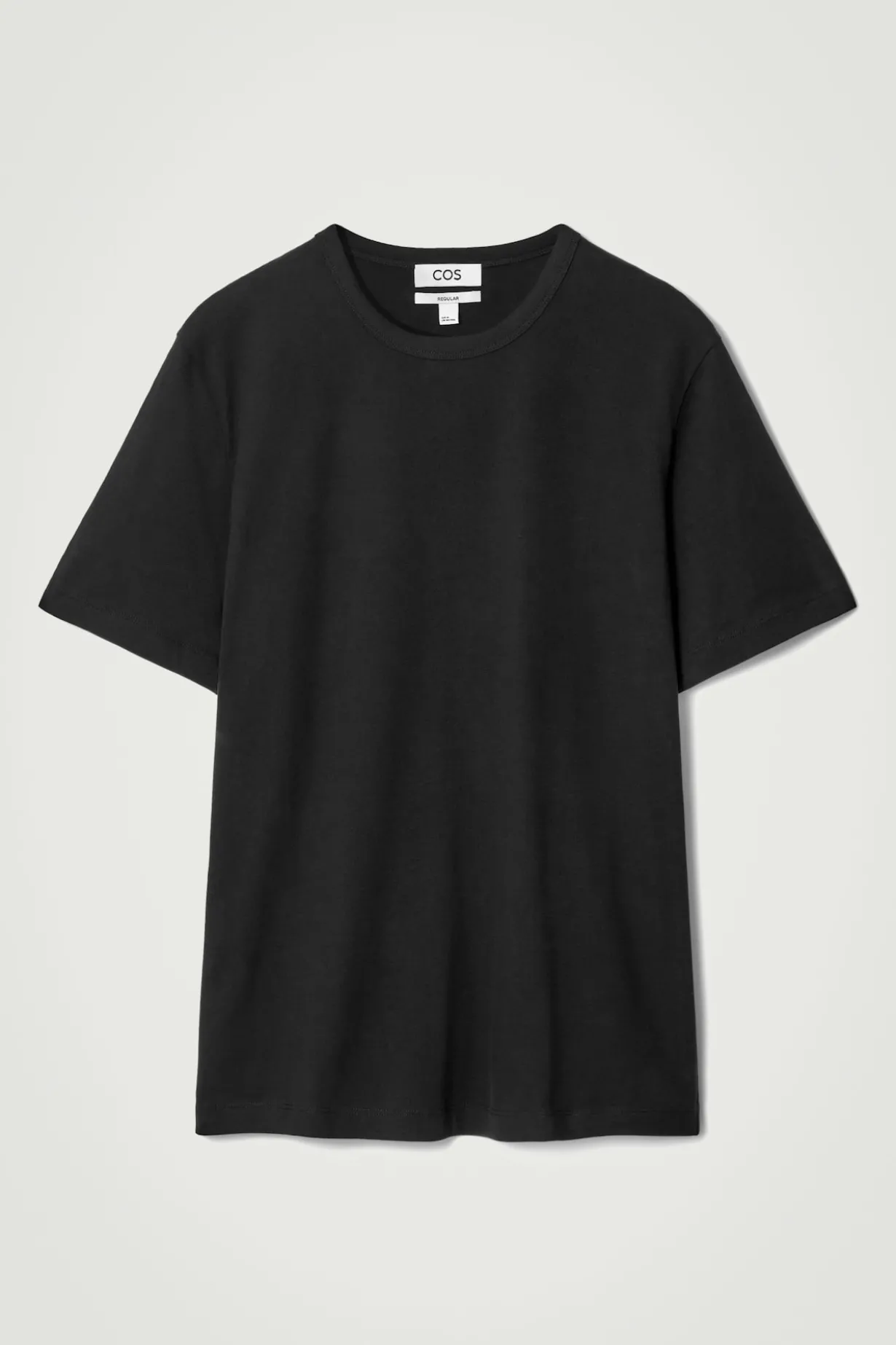T-SHIRT AUS GEBÜRSTETER BAUMWOLLE
