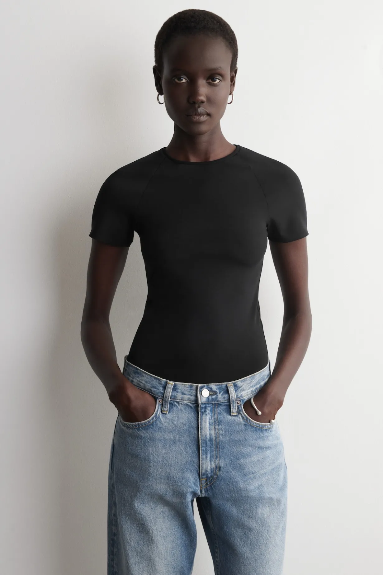 T-SHIRT AUS INTERLOCK-JERSEY