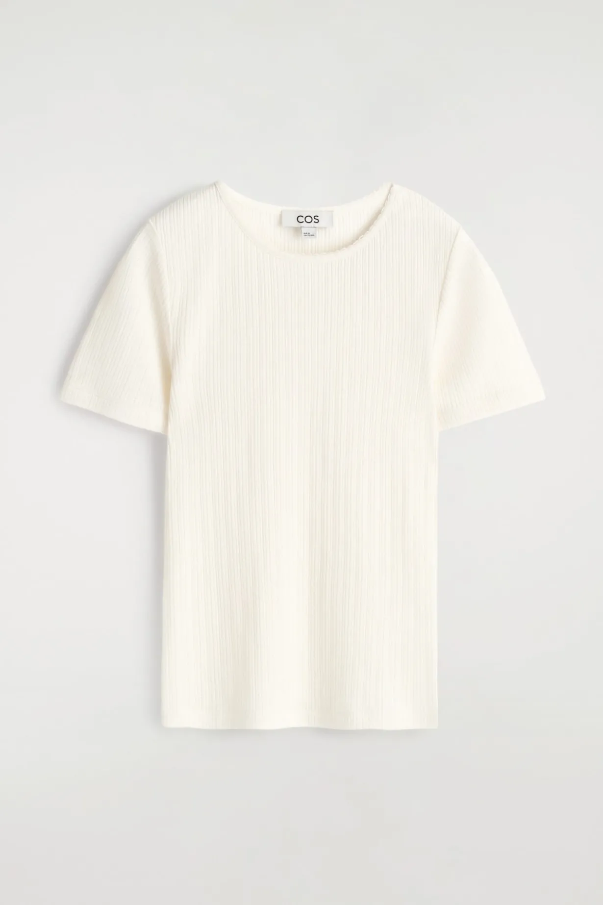 T-SHIRT AUS POINTELLE-STRICK