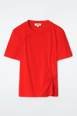 T-SHIRT MIT KNOTENDETAILS