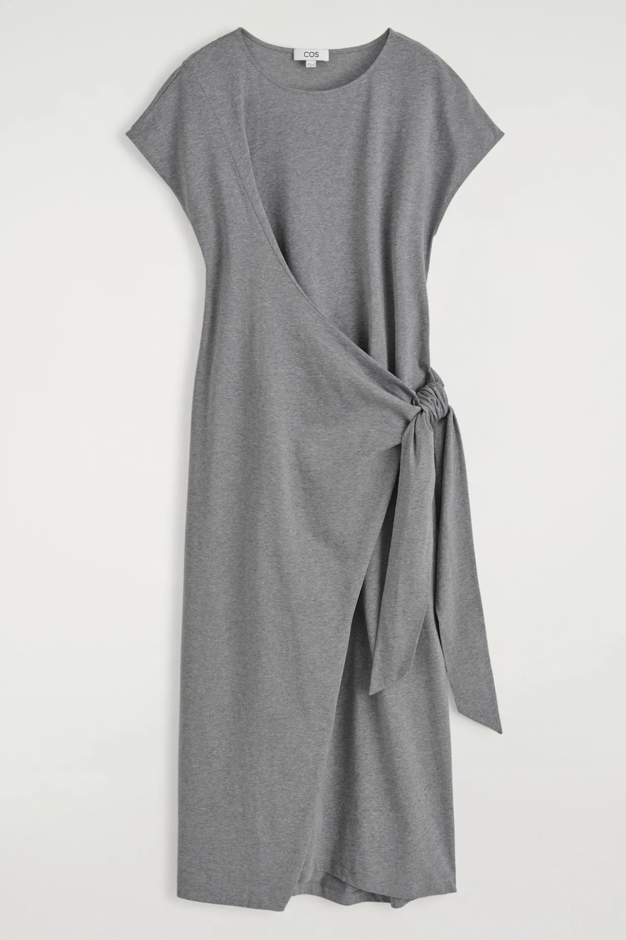 T-SHIRT-KLEID MIT WICKELFRONT