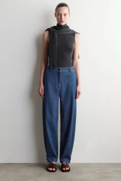 TULPENHOSE AUS DENIM