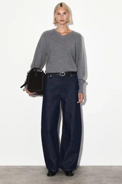 TWIST JEANS MIT BARREL-BEIN
