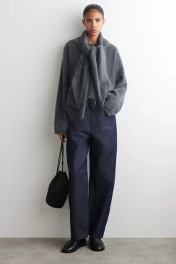 UMHÄNGETASCHE MIT KORDZUG - NYLON