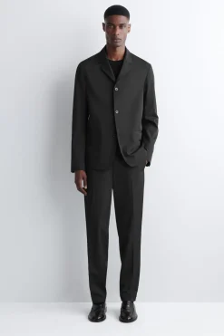 UNSTRUKTURIERTER BLAZER AUS TECHNISCHEM TWILL