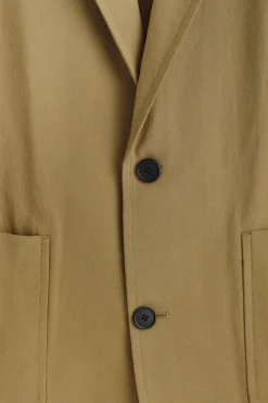 UNSTRUKTURIERTER BLAZER AUS BAUMWOLLE
