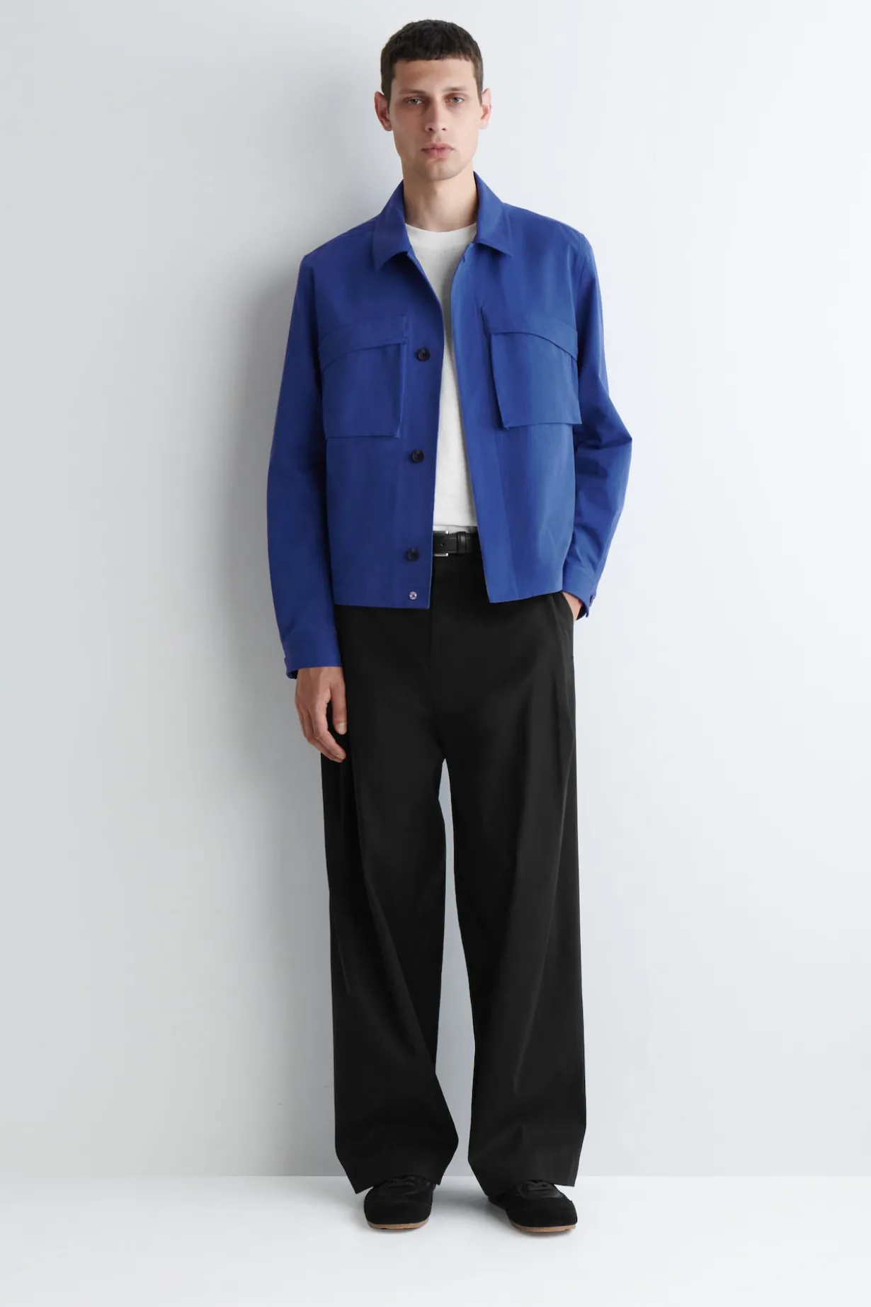 UTILITY-HEMDJACKE AUS BAUMWOLL-TWILL