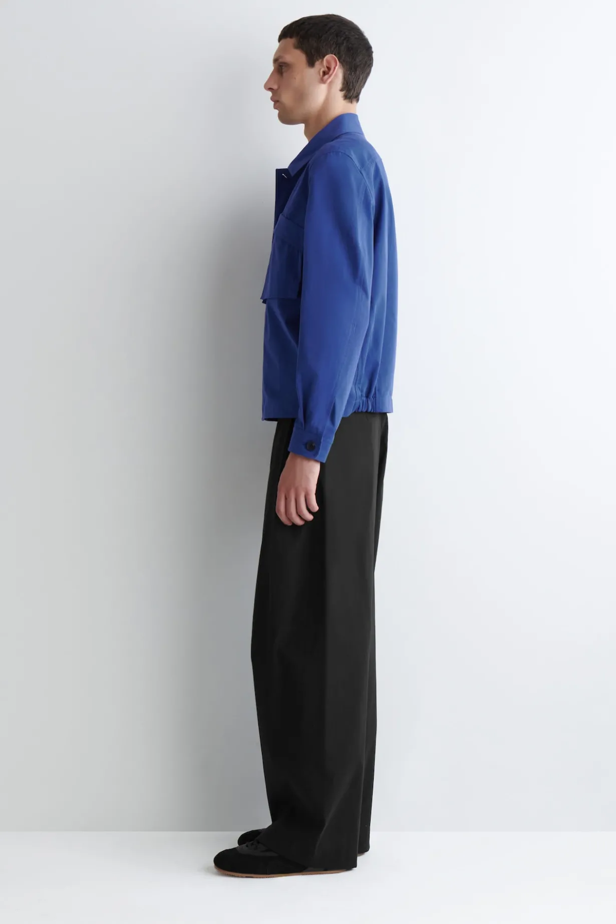 UTILITY-HEMDJACKE AUS BAUMWOLL-TWILL