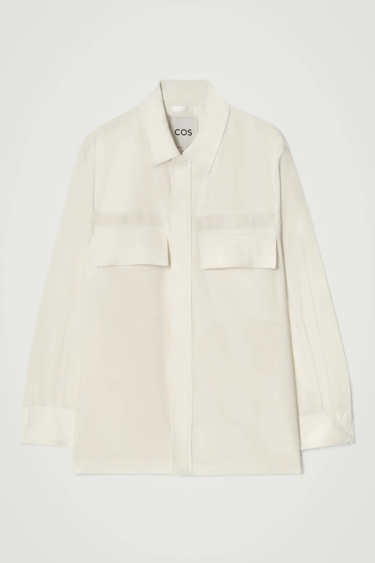 UTILITY-HEMDJACKE AUS LEINEN-MIX