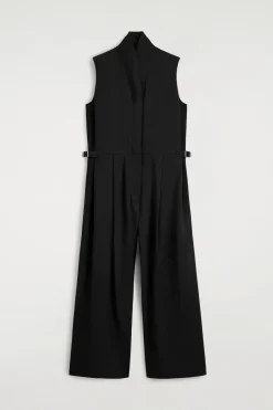 UTILITY-JUMPSUIT MIT SCHALKRAGEN