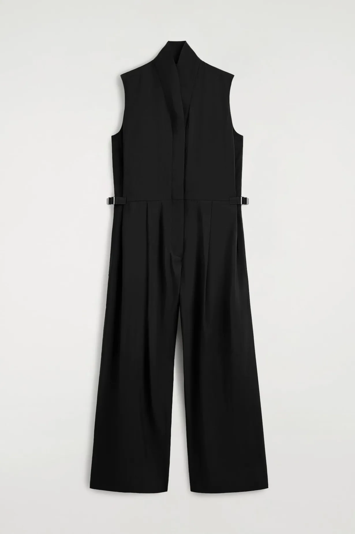 UTILITY-JUMPSUIT MIT SCHALKRAGEN