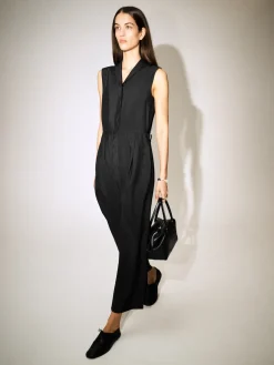 UTILITY-JUMPSUIT MIT SCHALKRAGEN