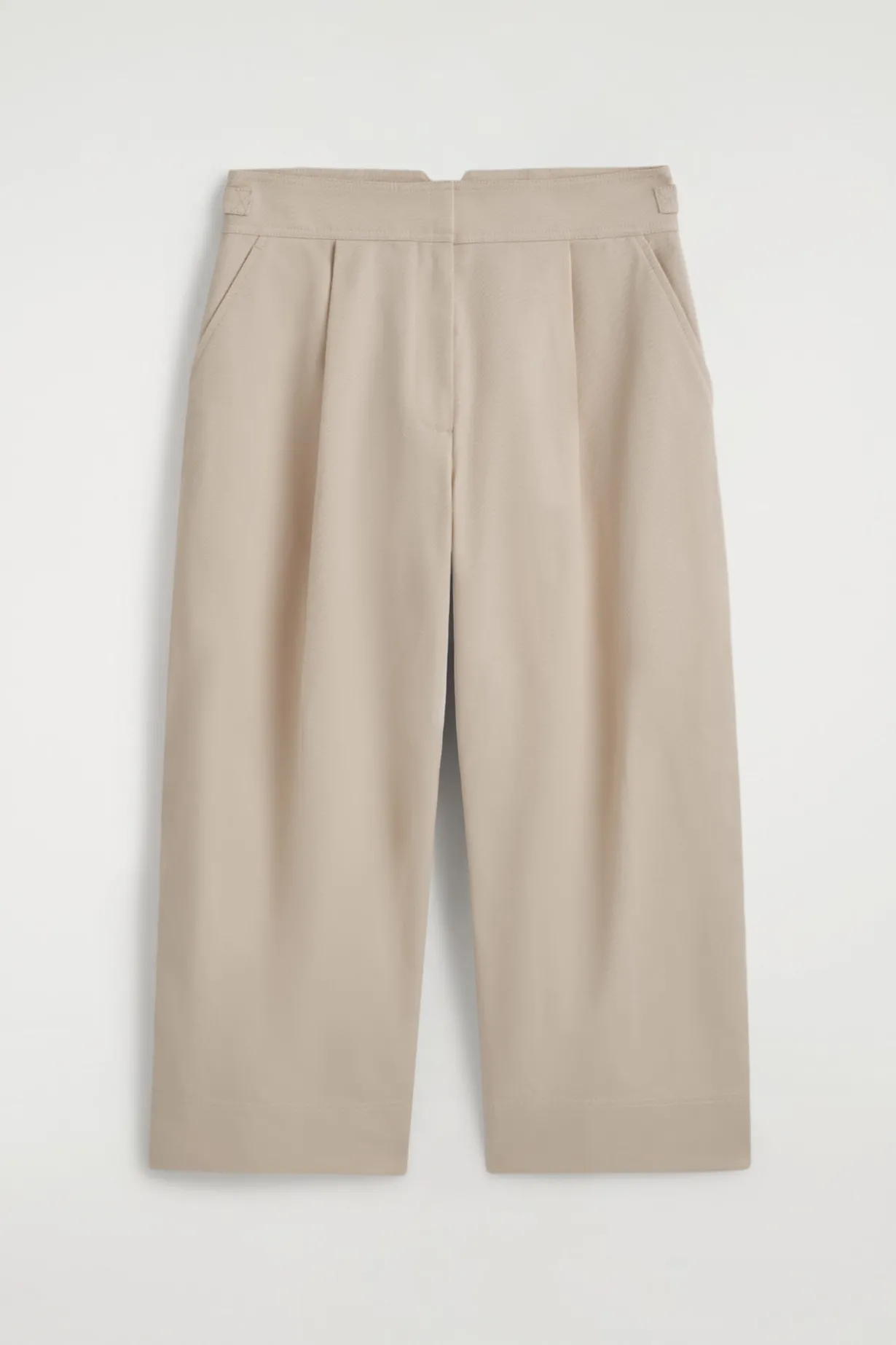 VERKÜRZTE BALLONHOSE AUS BAUMWOLLE