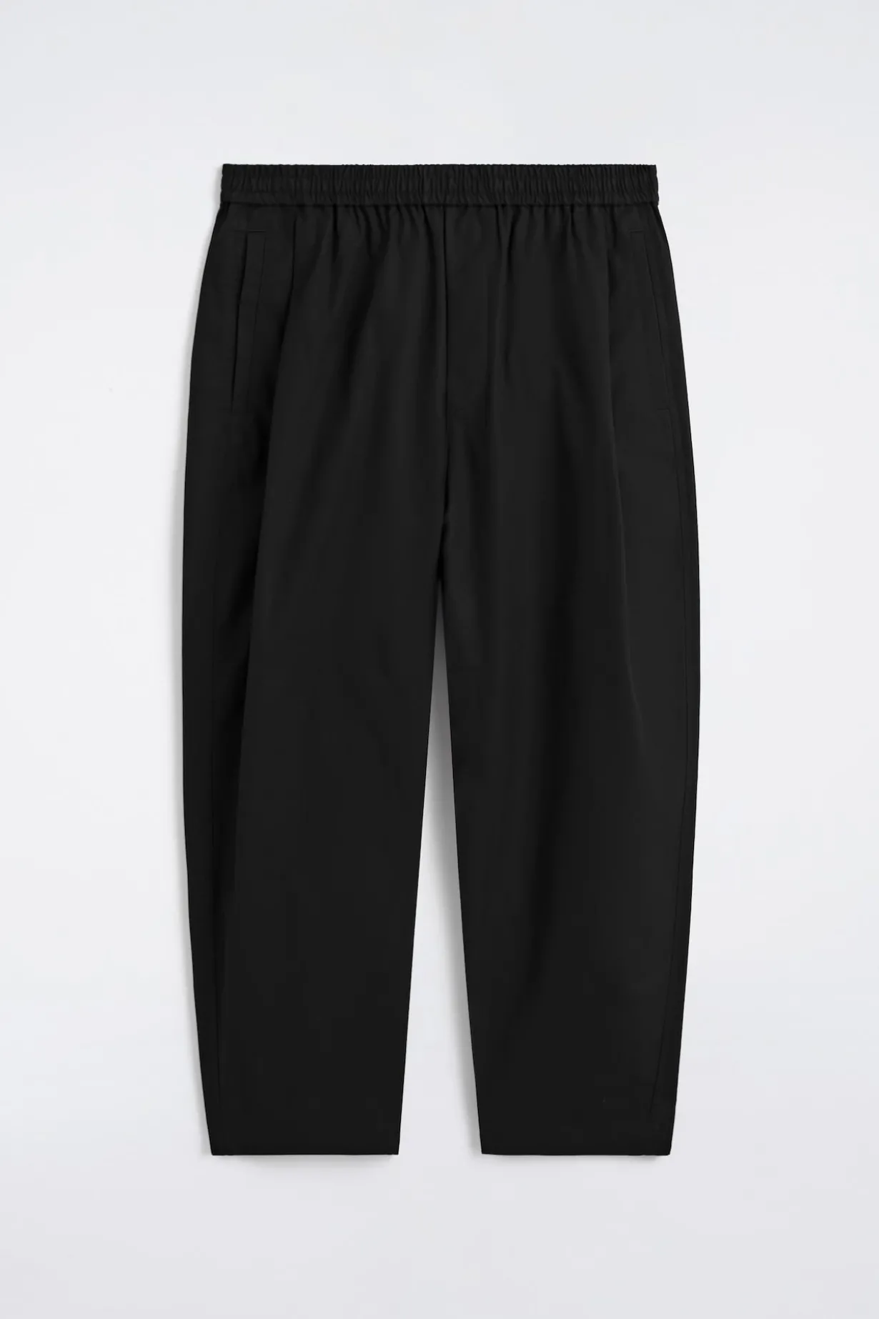 VERKÜRZTE HOSE MIT WEITEM BEIN