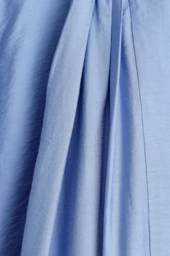 VOLUMINÖSE BLUSE MIT FALTEN