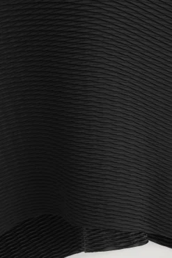 VOLUMINÖSES MIDIKLEID MIT FALTEN