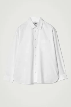 WEITES OVERSIZED-OXFORDHEMD AUS BAUMWOLLE