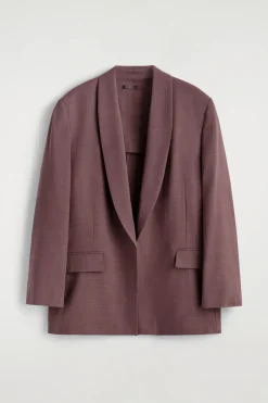 WOLLBLAZER MIT SCHALKRAGEN