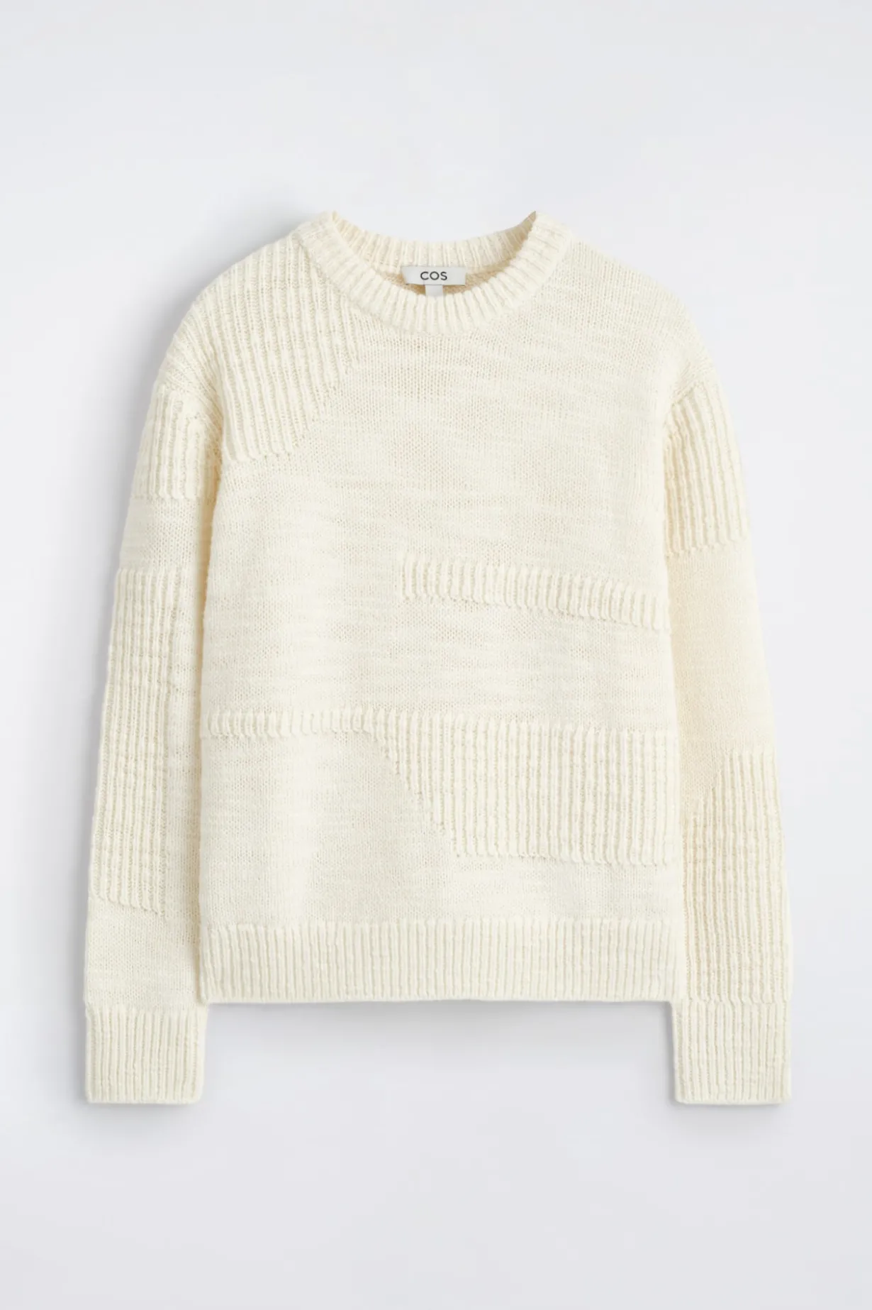 WOLLPULLOVER MIT LEITERMUSTER