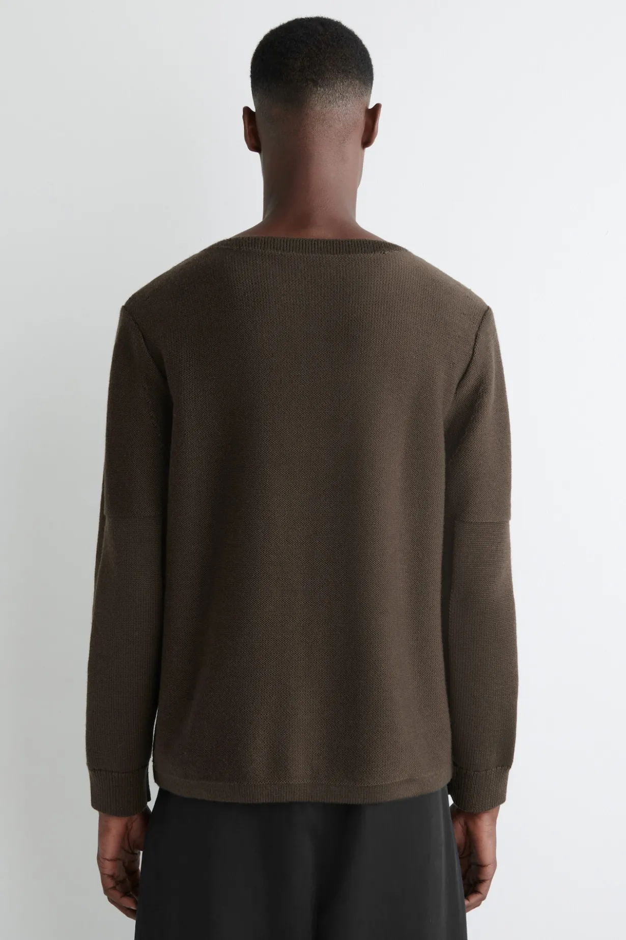 WOLLPULLOVER MIT U-BOOT-AUSSCHNITT