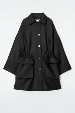 WORKWEAR-WOLLMANTEL MIT OVERSIZED-PASSFORM