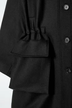WORKWEAR-WOLLMANTEL MIT OVERSIZED-PASSFORM