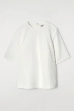 WOVEN COTTON TOP