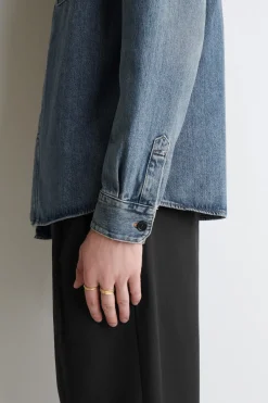 ZWEIERPACK GEHÄMMERTE RINGE